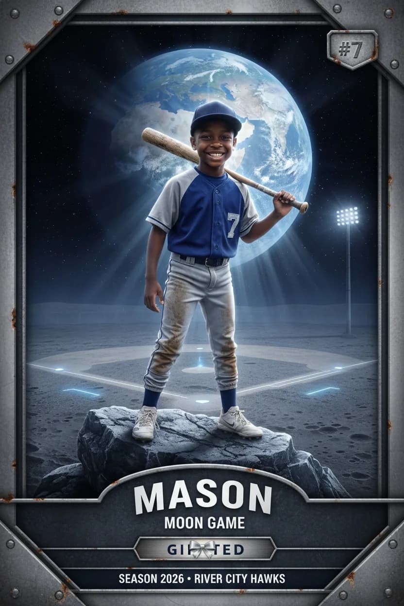 Legends baseball art