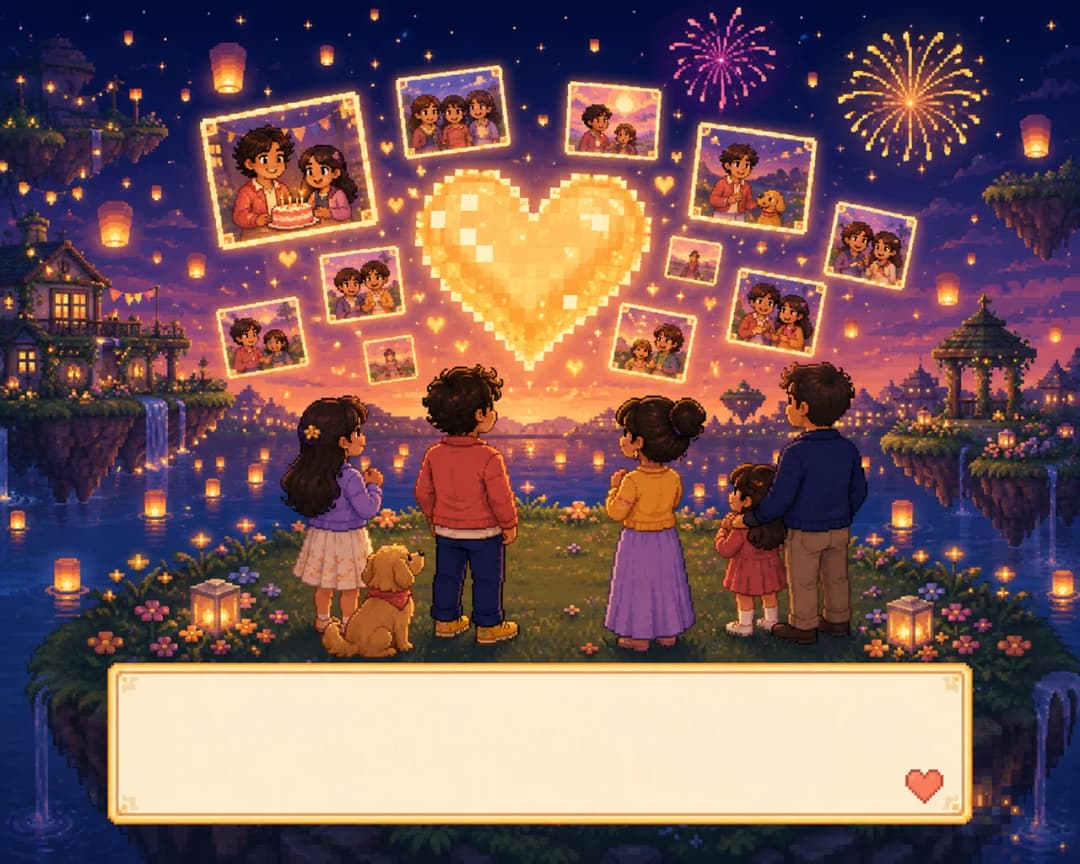 The adventure ends with your memories and a message straight from the heart. Happy tears welcome.