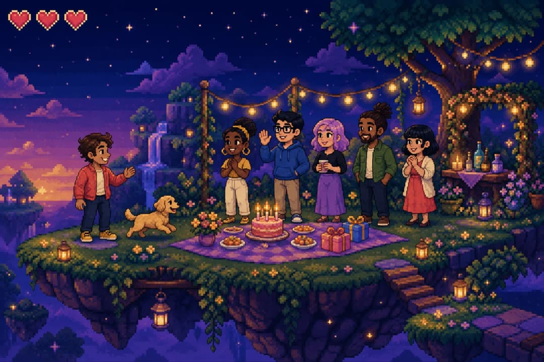 Friends, family and even a beloved pet turn up along the way with something to say.