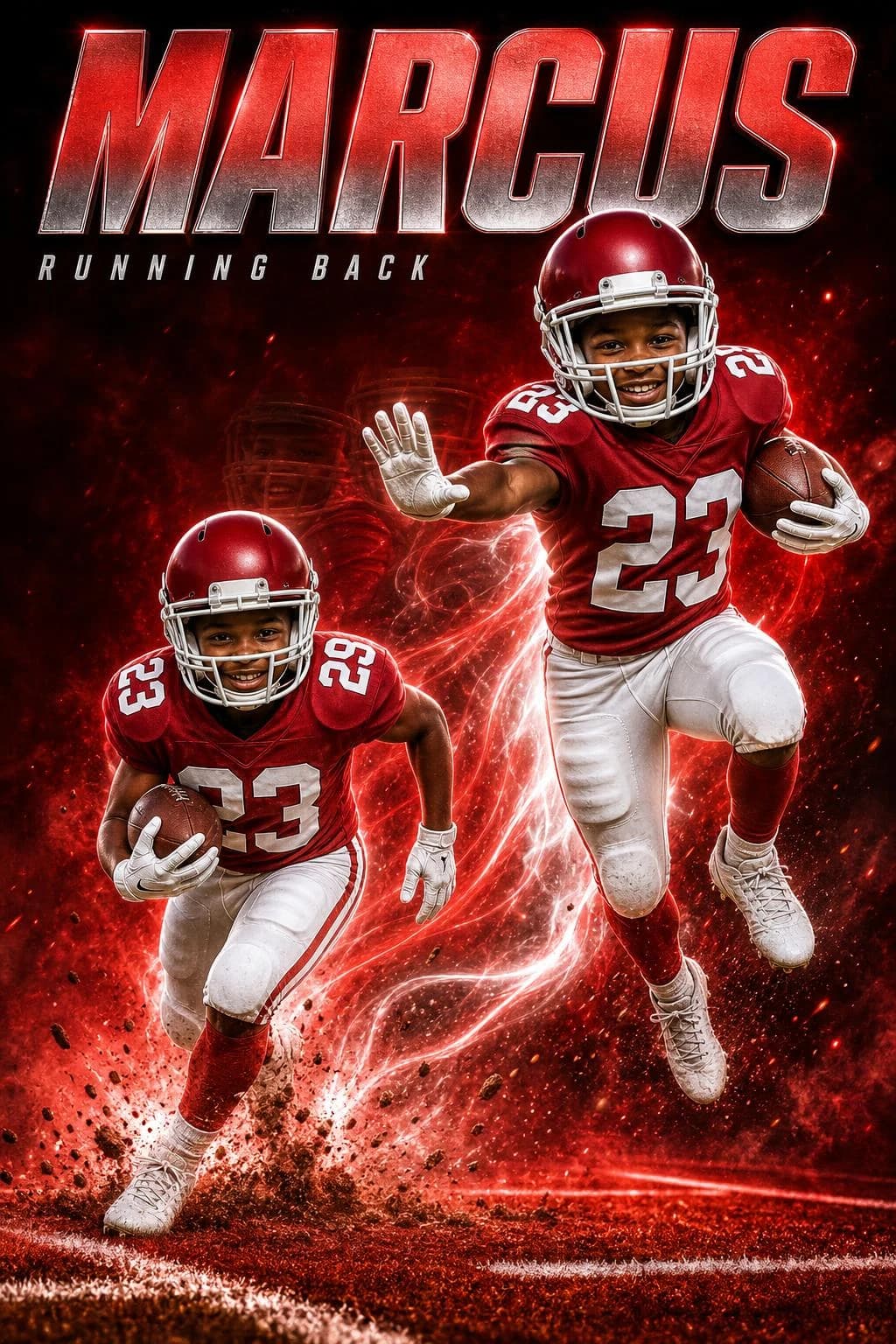 Signature Series football art