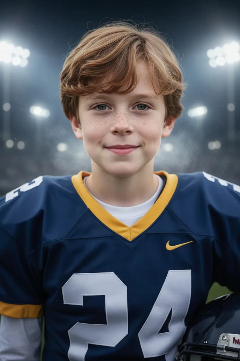 Sideline football art