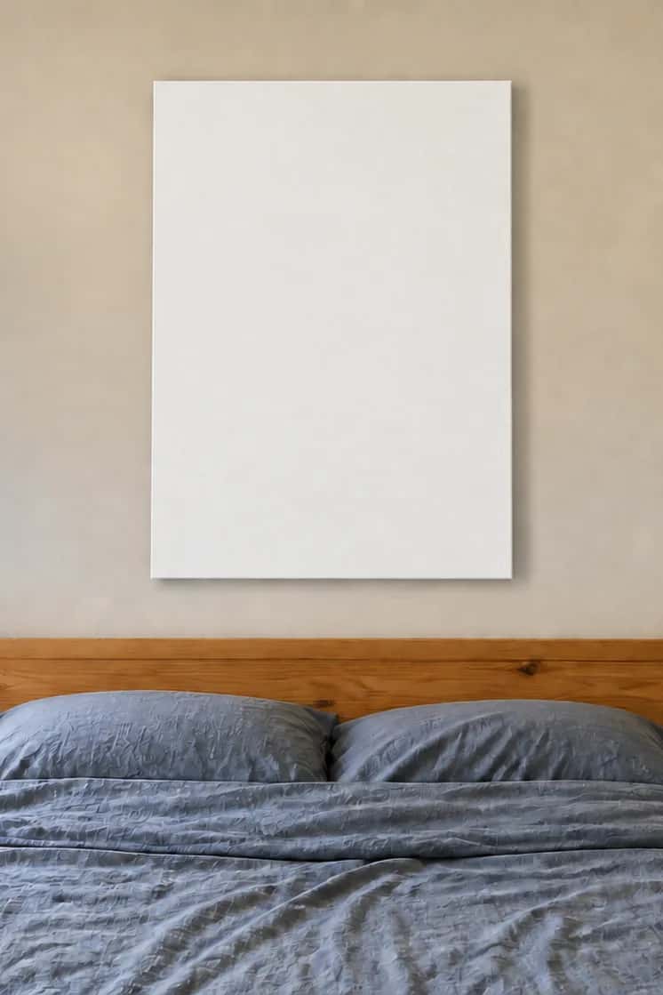 Customer football art on a gallery-wrapped canvas