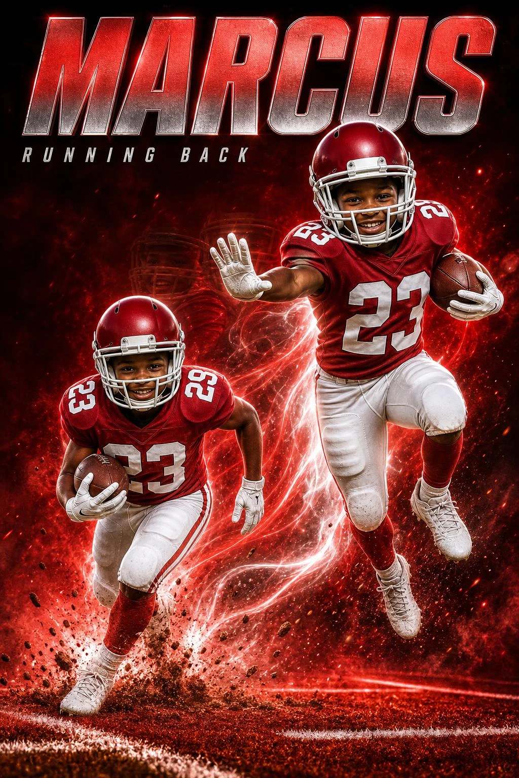 Signature Series football art