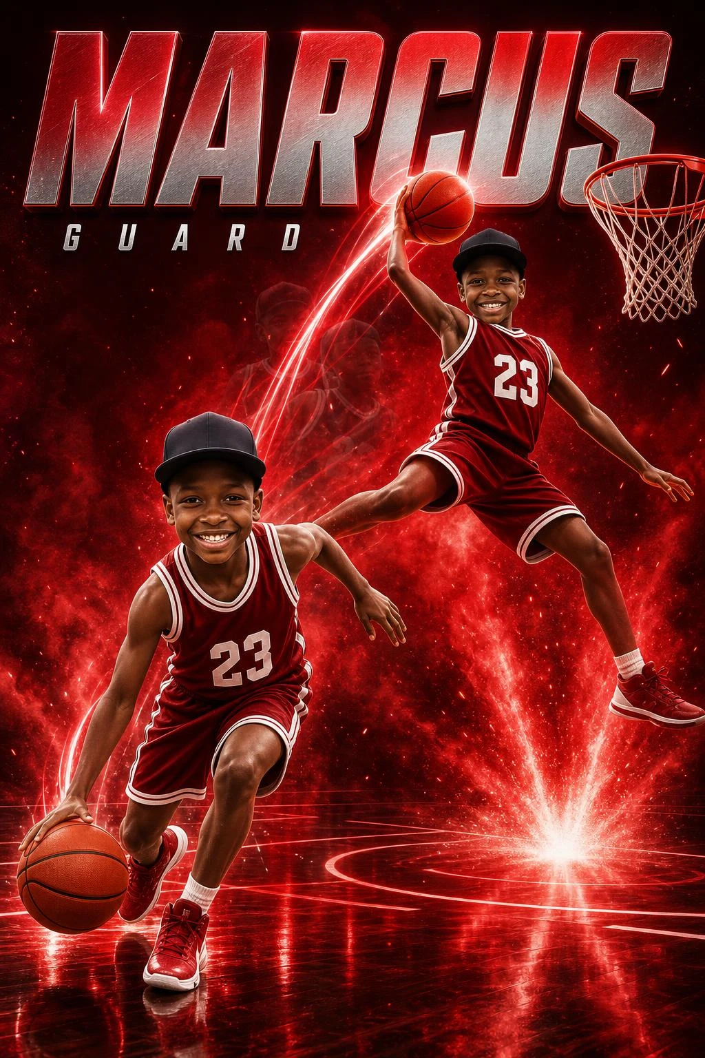 Signature Series basketball art